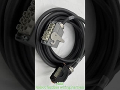 ПВХ изолированные роботизированные гибкие кабели многопроводники температура -10-50°C