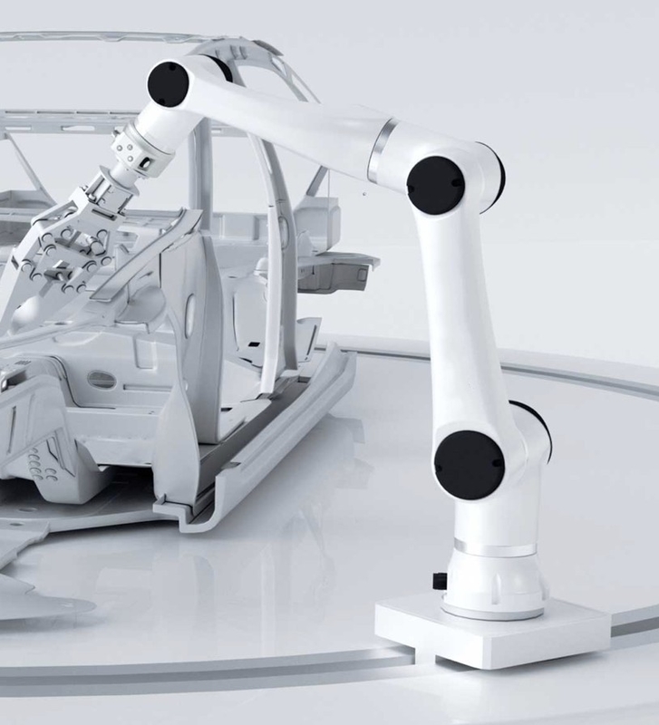 Руки робота оси Cobot 6 собирать выбора и места сотруднической автоматический привинчивая сваривая