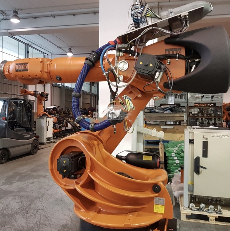 Kr 500 Kuka рука робота 6 осей для изготовляя компонентов ручки 500kg больших тяжелых