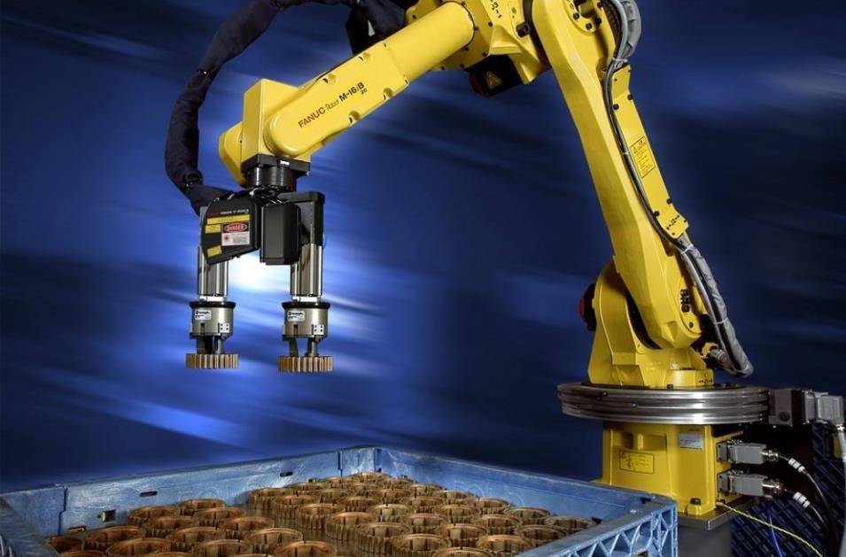 Погрузо-разгрузочная работа нагрузки 630kg Dof руки 6 робота FanucR-1000iA/130F высокоскоростная штабелирующ
