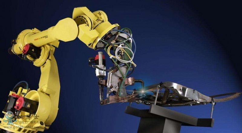 Рука Fanuc робототехническая программируя длиной для повышенной установки штабелируя заварку пятна