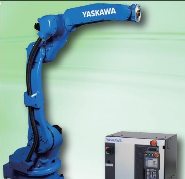 Робот руки Yaskawa нагружая лазер Yaskawa MOTOMAN-AR1440 обрабатывая мастерскую 12kg