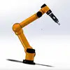 Обработка пищевых продуктов Gripper промышленного робота с точностью повторения веса 1kg a собственной личности 0.01mm