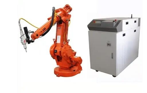 Рука робота оси системы ABB Kuka Fanuc 6 робота заварки лазера волокна   Глубина 0.04-6mm