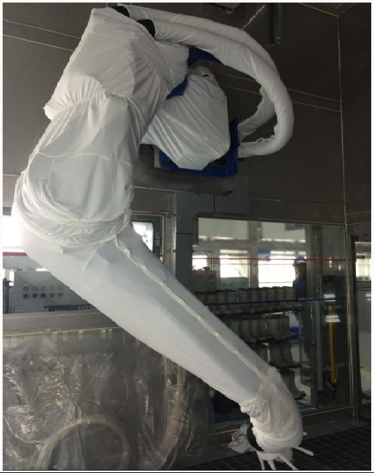 Противоположность поверхности 10 8Ω Robotic Armor Covers Customized for Robot Model and Action