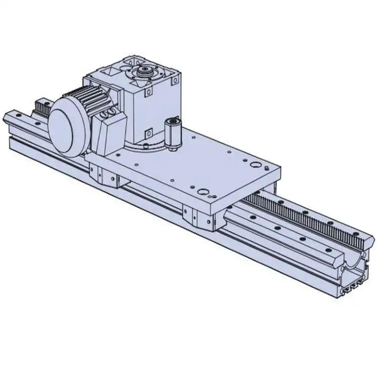 Линейная проводная рельса Китай GBS-01-W500 Полезная нагрузка 500 кг для перемещения промышленных роботов в качестве проводной рельсы