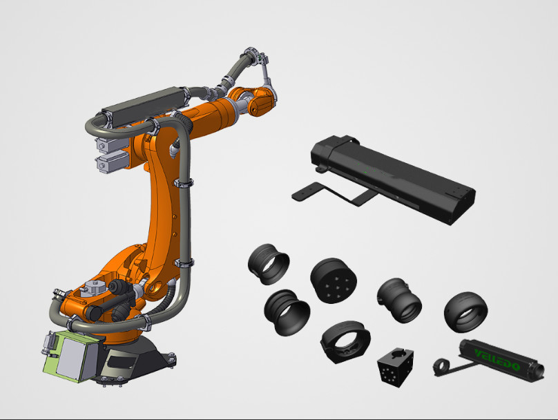 Найлон / Металл / Резиновый Корь Робот одежды пакет для HYUNDA / ABB / FANUC / KUKA роботов